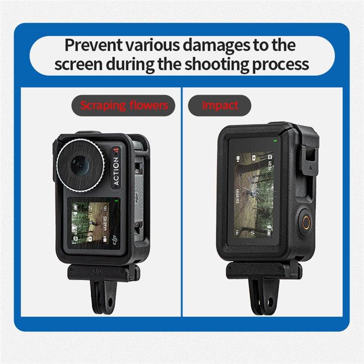 Glass Protectors For DJI Osmo Action 4 (2 Pack)