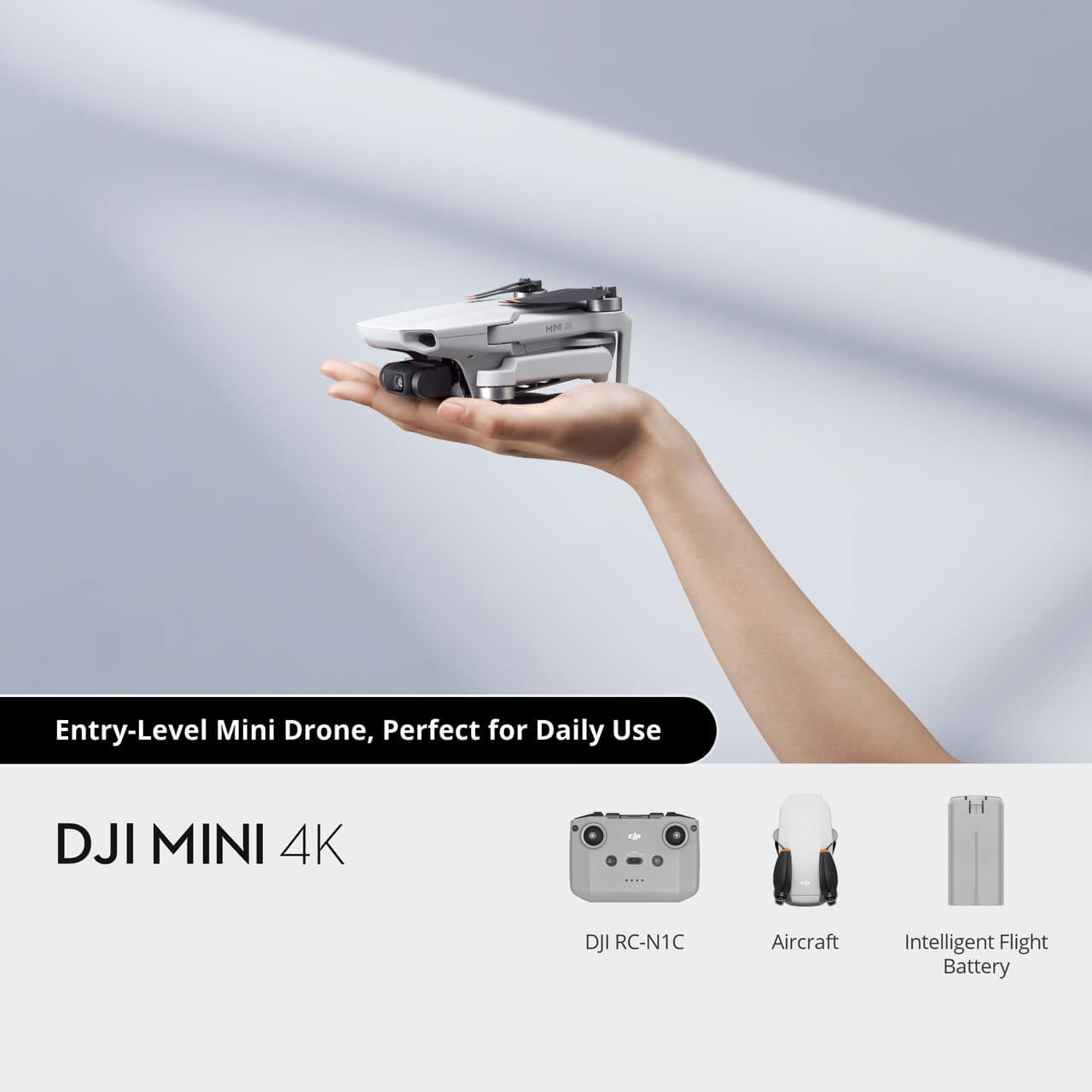 DJI Mini 4K Drone With RC-N1 Controller
