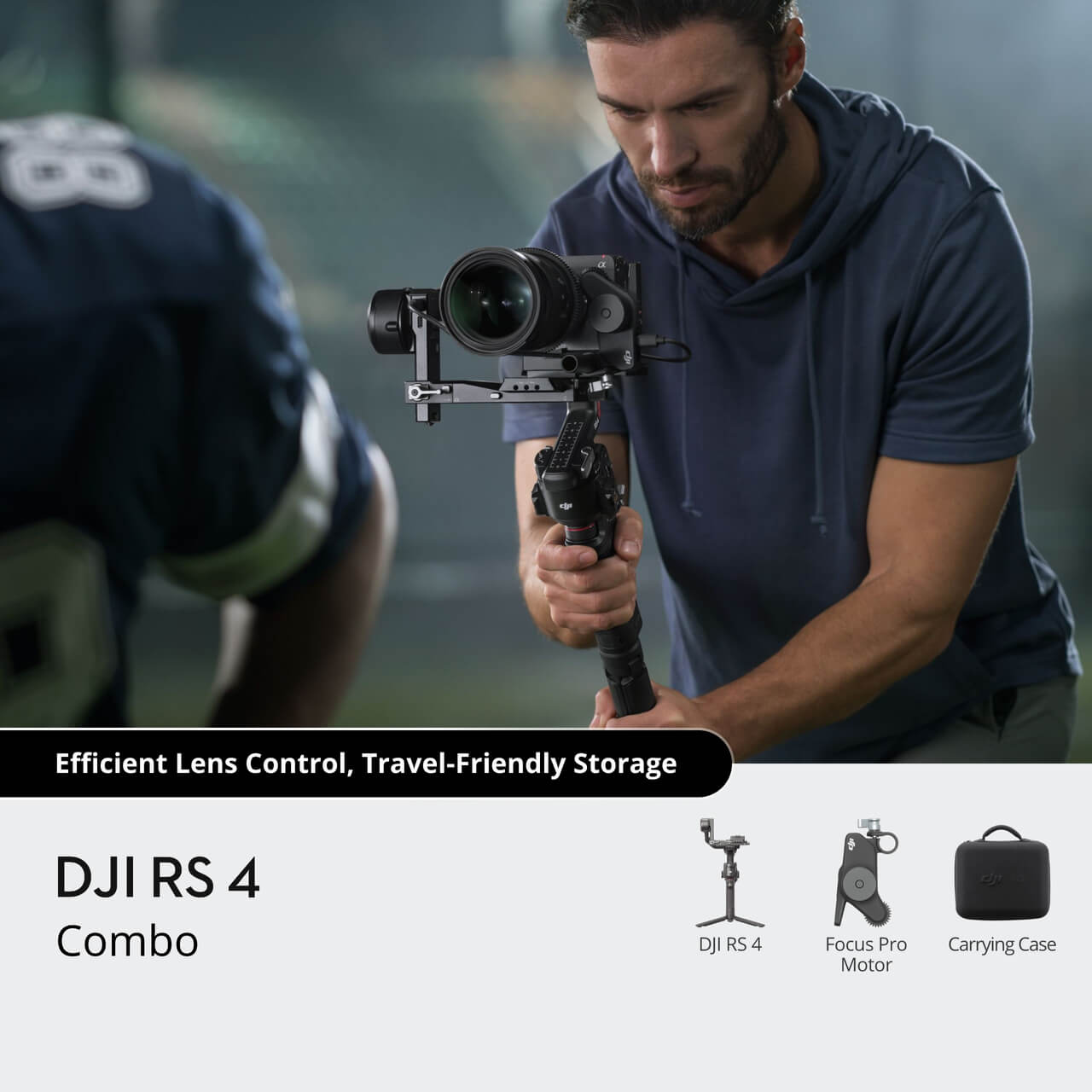 DJI RS 4 Combo Handheld Gimbal Stabiliser