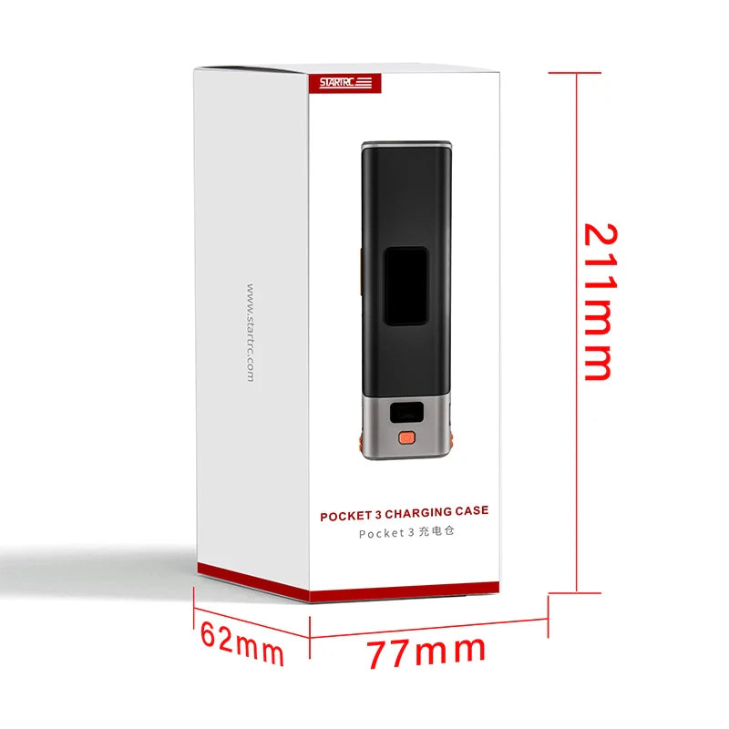 STARTRC 9000mAh LCD Fast Charging Case for DJI OSMO Pocket 3