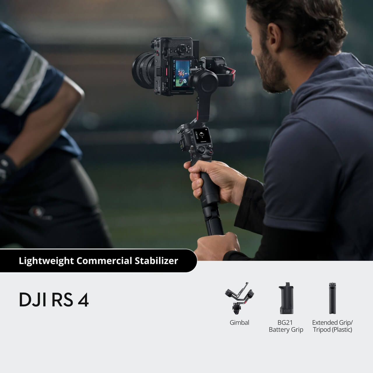 DJI RS 4 Handheld Gimbal Stabiliser